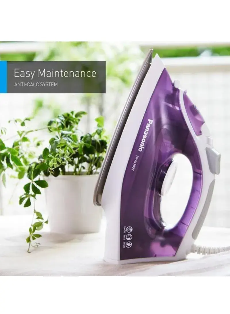1800W Steam Iron With Titanium Coated Soleplate & Power Shot Function NI-H300T