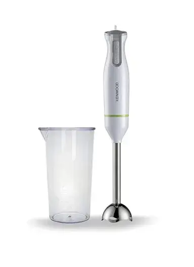 Kenwood 600W Hand Blender Metal Wand with Turbo Function & Graduated Beaker HBM02