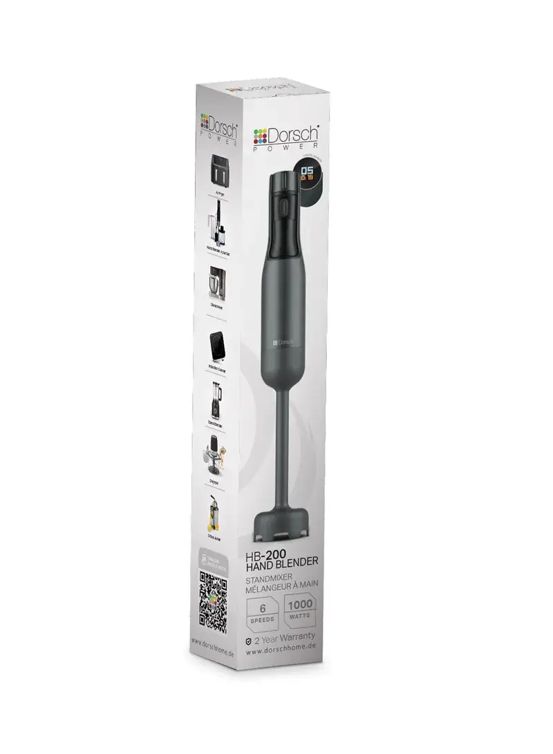 1000W Hand Blender With 6 Speeds DH-07230