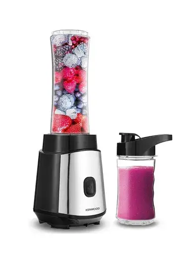 KENWOOD Personal Blender 350W Smoothie Blender/Smoothie Maker with 570ml & 400ml Tritan Smoothie2Go Bottle and Lid, Ice Crush Function