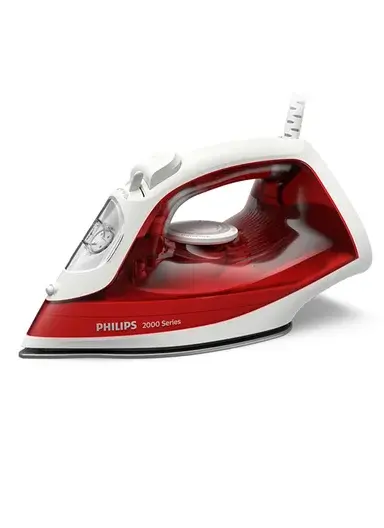 Philips, Steam Iron 2000 Series - 2000W, 25 G/Min Continous Steam, 100G Steam Boost, Non-Stick Soleplate, Drip-Stop, 4 Steam Settings, Light Weight - Dst2010/26