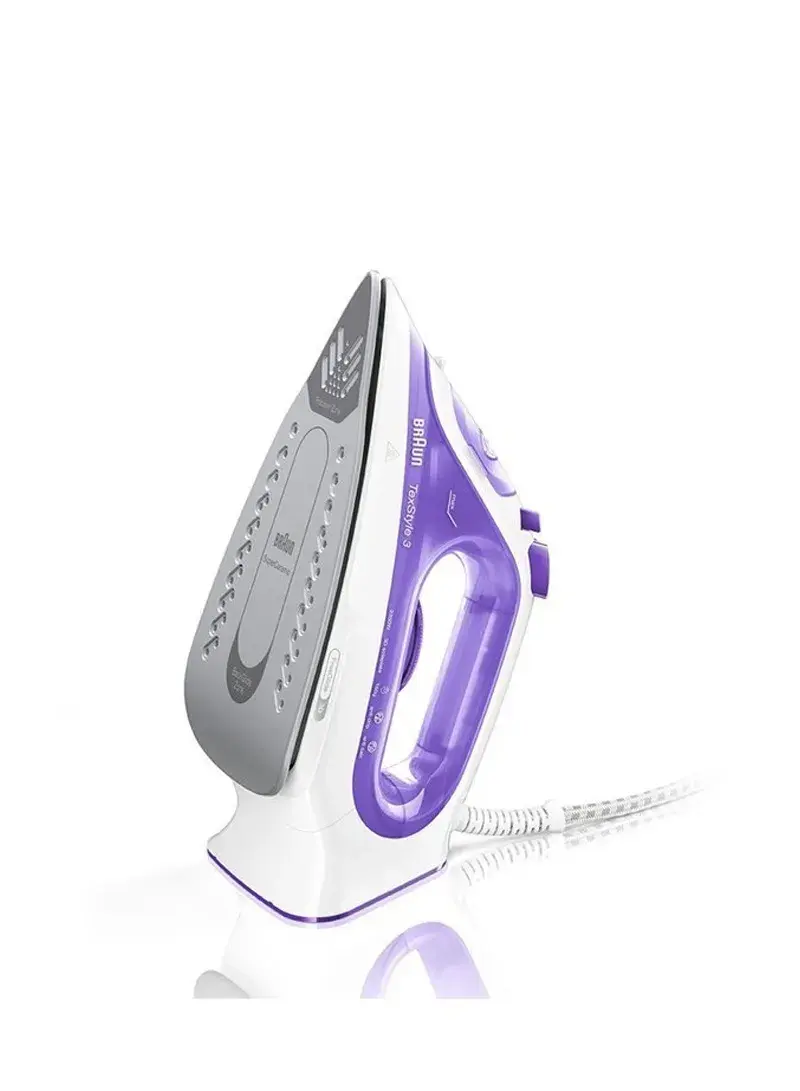 2350W 270ml Super Ceramic & Plastic TexStyle 3 Steam Iron With 3D Technology & 360° Glideability SI3042VI