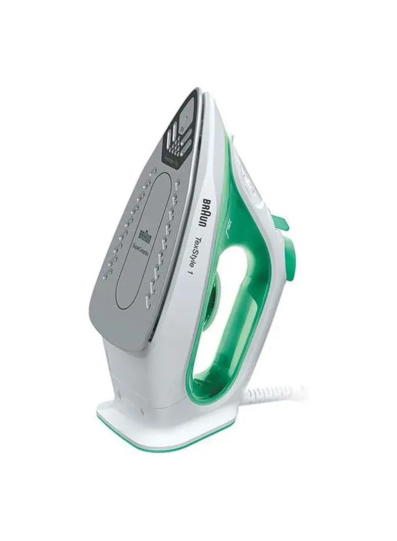 2000W 220ml TexStyle 1 Steam Iron With SuperCeramic Non-Stick Coating Soleplate & Anti-Drip System SI1040