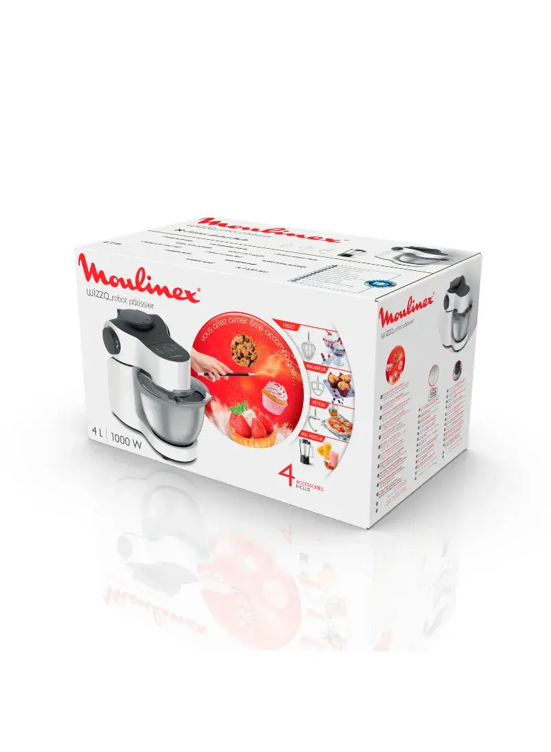 900W 4L Kitchen Machine Charlotte With 1L Bld QA311127