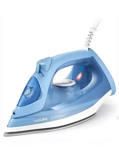 Philips Steam Iron 3000 Series Ceramic Soleplate 2400W, Purple - DST3020/30