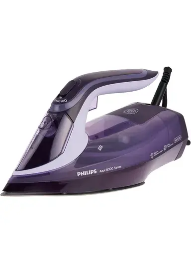 Philips Azur 8000 Series Steam Iron, 3000W, 240g Turbo Steam Boost, No Burns, 55g Continuous Steam, Auto Shut-off - DST8021/36