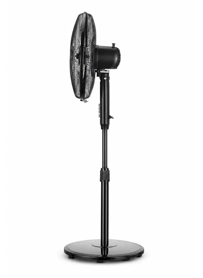 16" Stand Fan, 5 Blades, 3 Speeds, 85° Oscillation, Copper Motor FS40-25JA