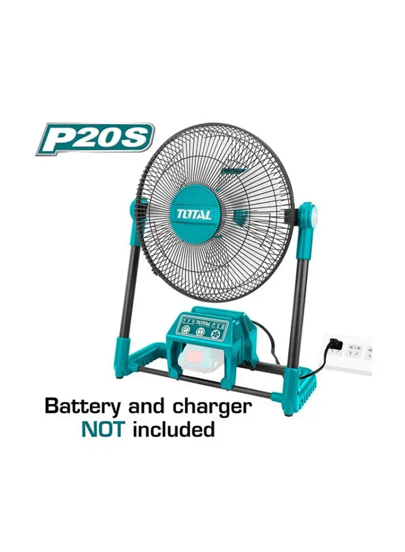 13'' 20V Lithium-ion Fan With 3 Speeds TFALI2001