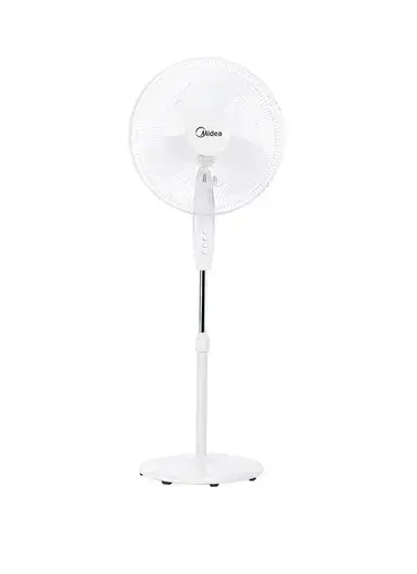 18-Inch 60W Pedestal Fan with 3-Speed, Adjustable Height, Oscillation & Tilt FS45-3D