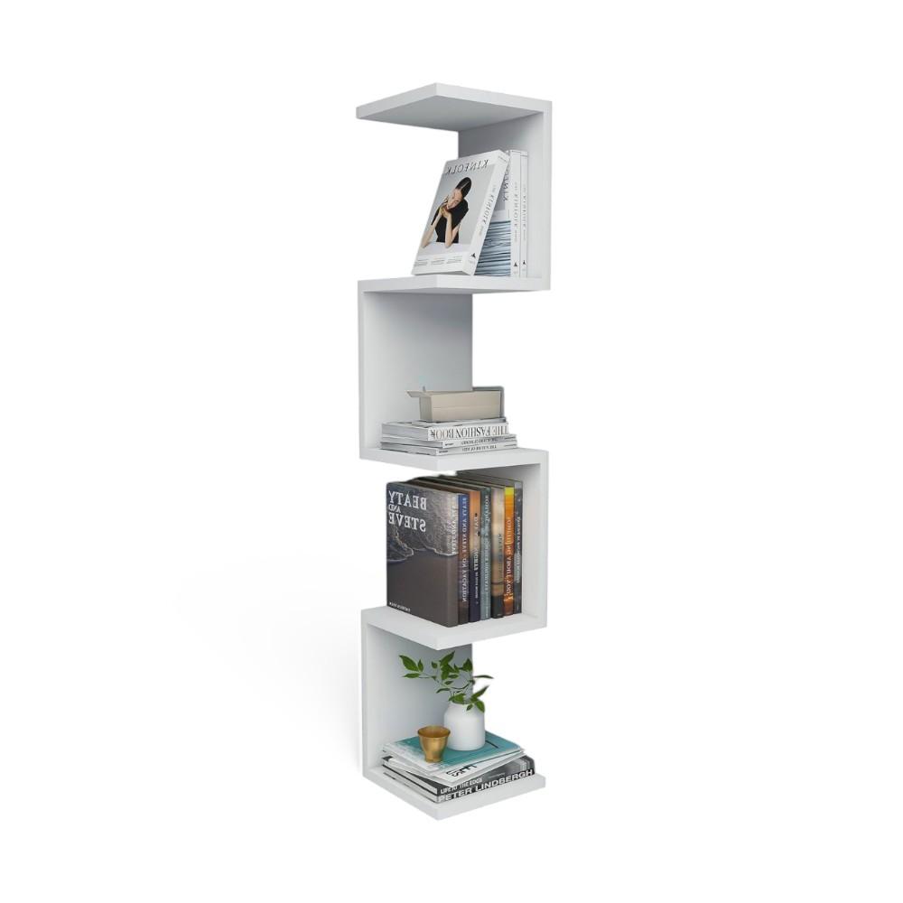 ZIGZAG BOOKSHELF - WHITE