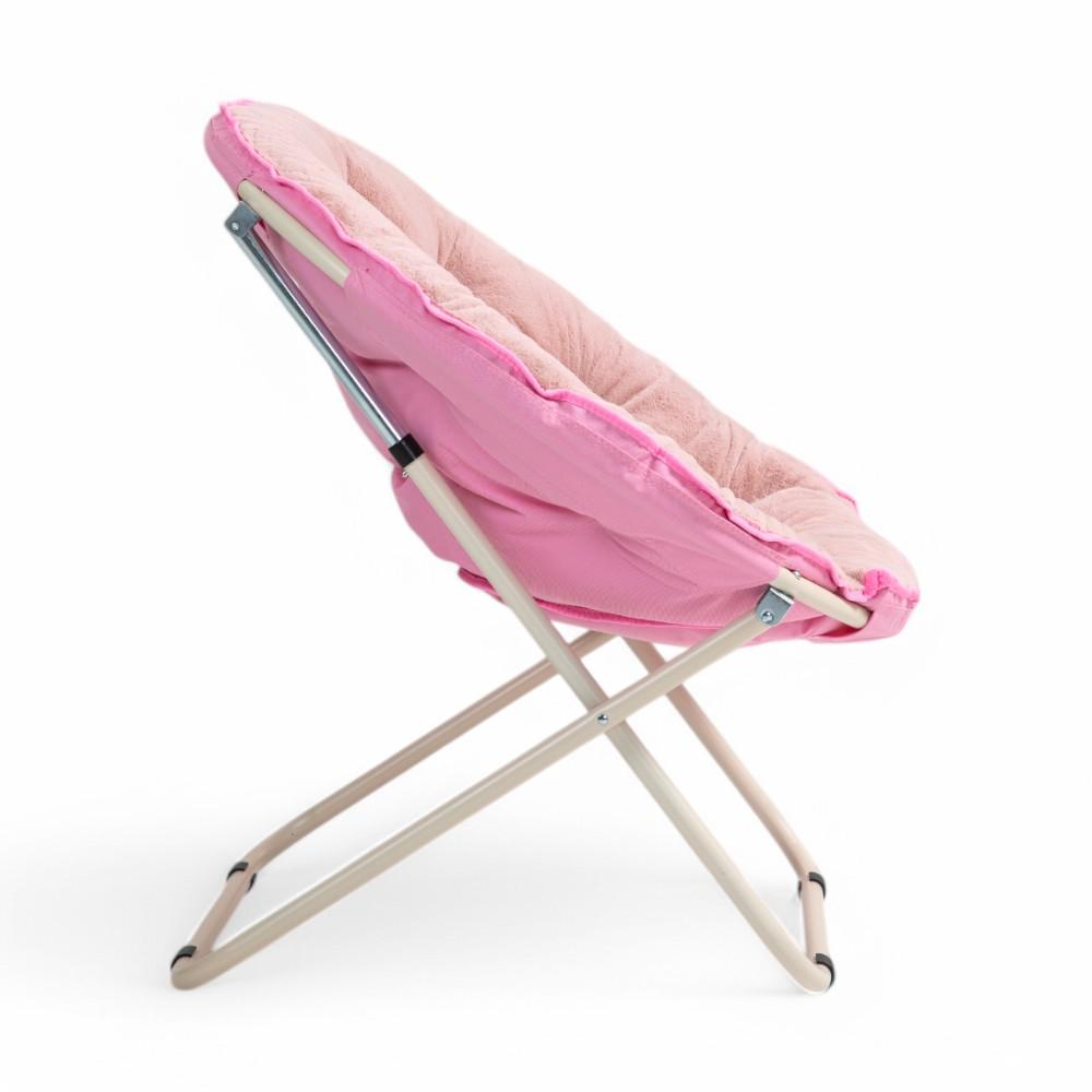 Foldable Moon Chair Pink