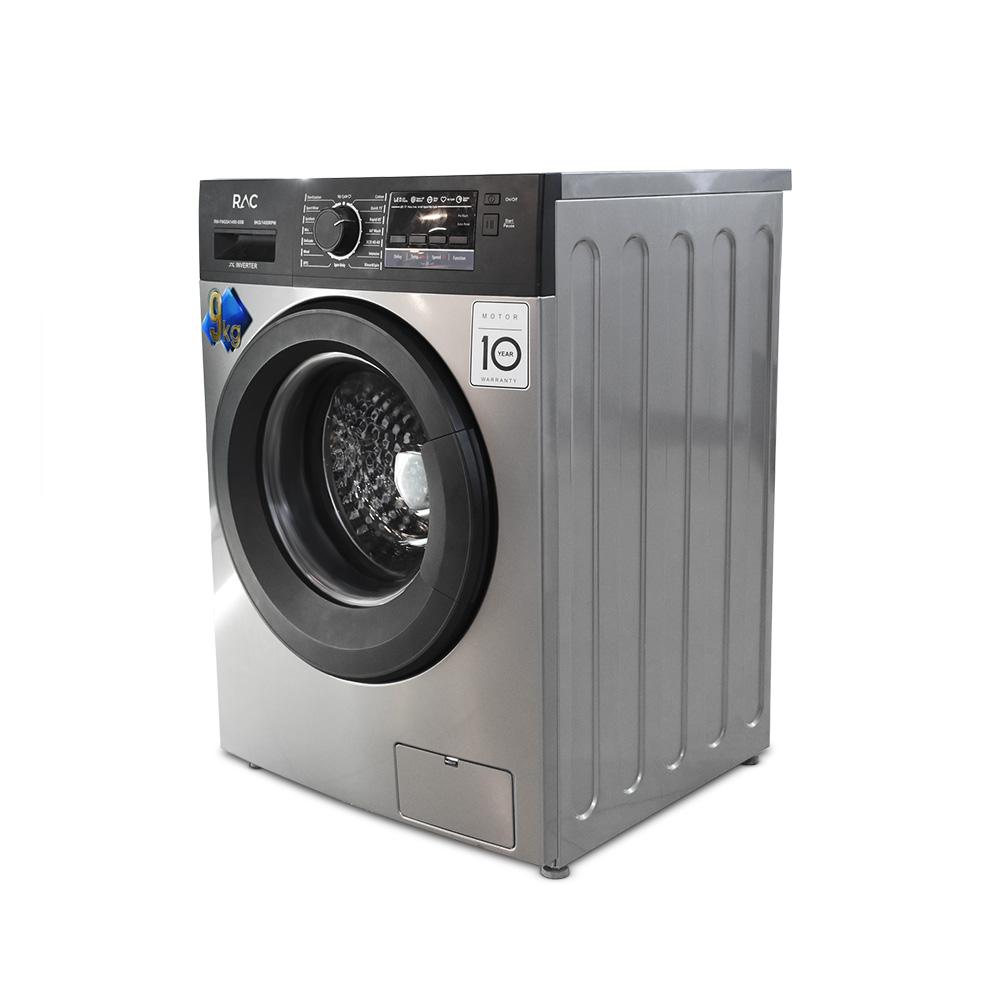 WM RAC Front Loading 9KG Stainless Steel Black