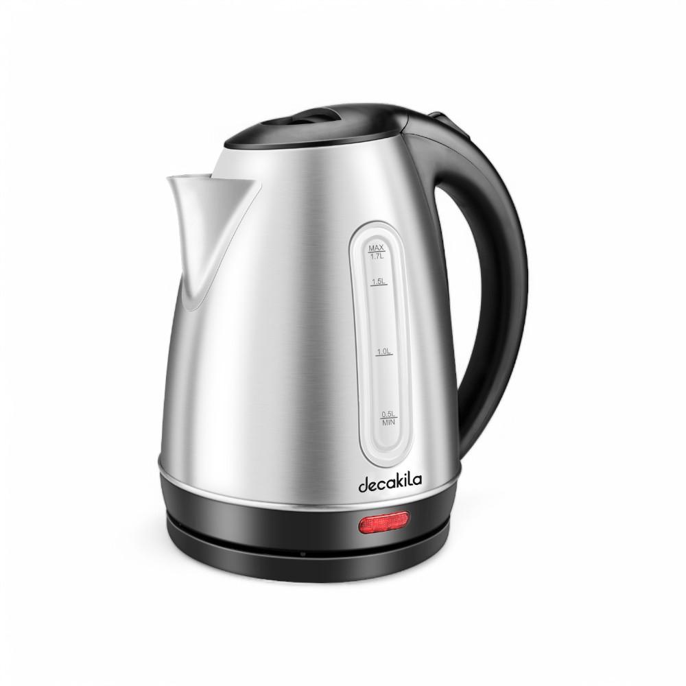 Electric Kettle Stainless Steel 1.7l Decakila