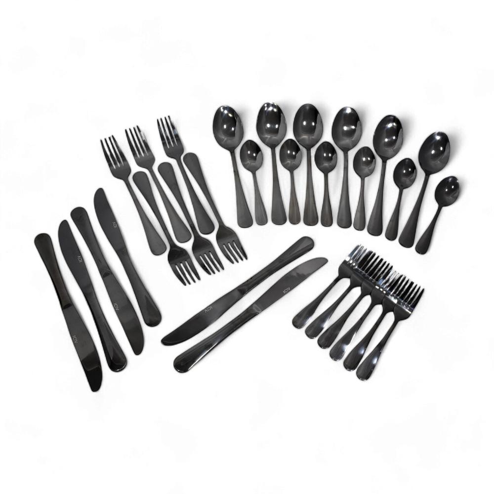 Cutlery Set Black