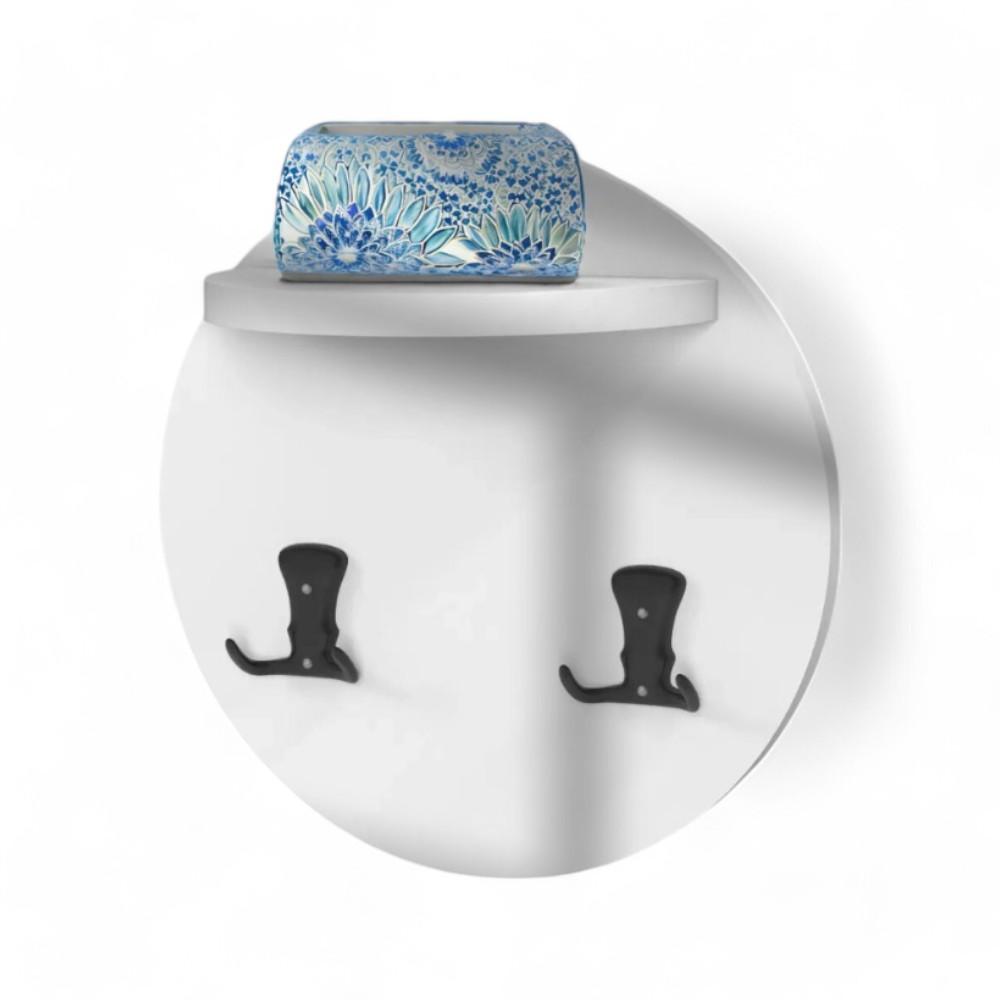 Small Wall Hanger Plain White -