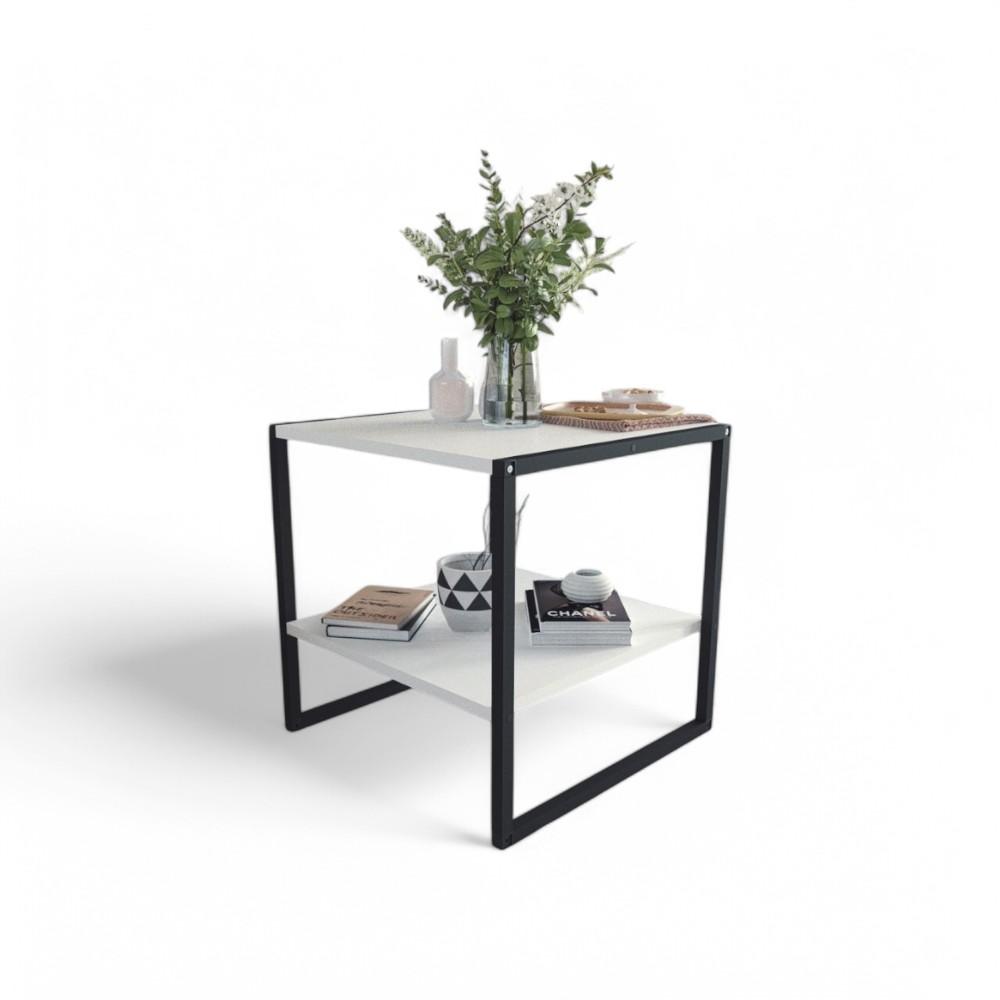50 x 50 COFFEE TABLE - WHITE