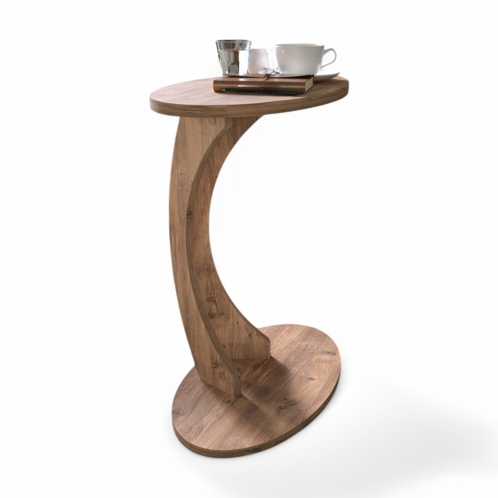 Ellipse Coffee Table - Pine