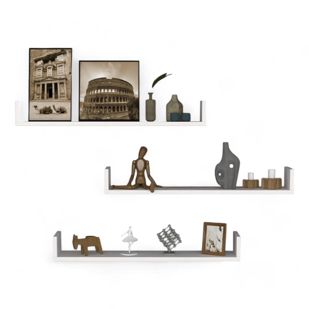 Floating Shelf 90 Cm. - White