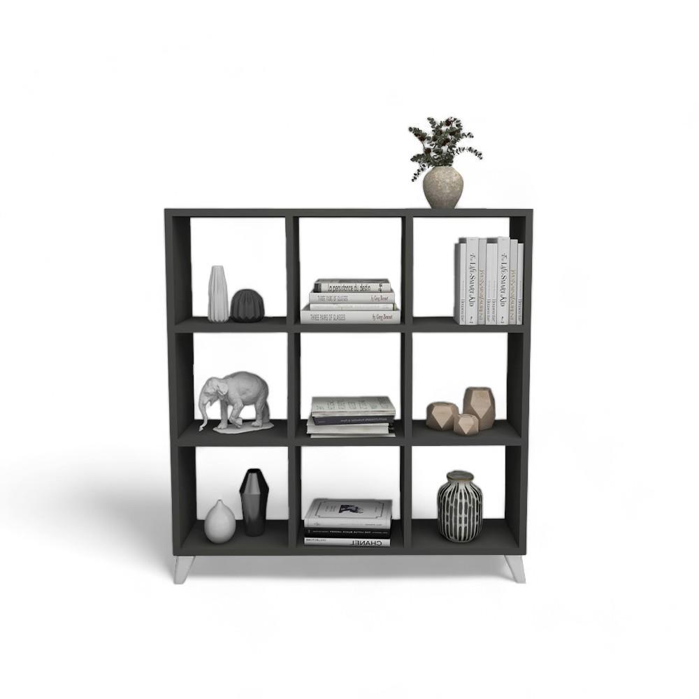 Square/cube BOOKSHELF - ANTHRACITE