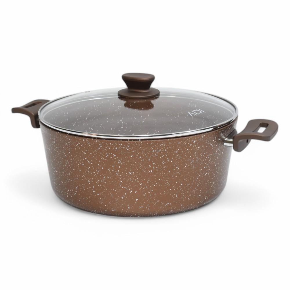 Granite Deep Pot 32CM Brown AIDI