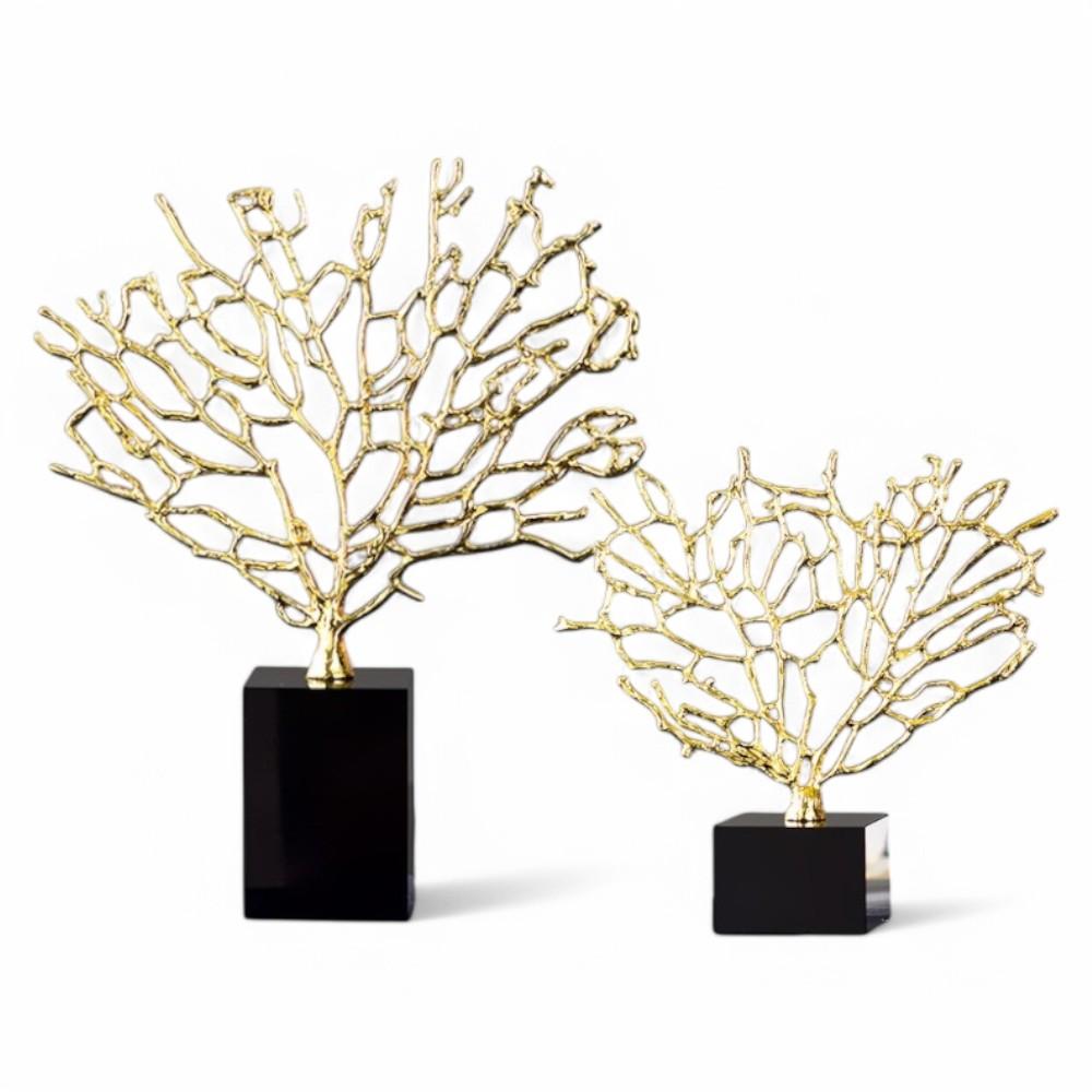 Home Decore Home D Cor S 23 x 25CM L 27 x 31CM Crystal Base