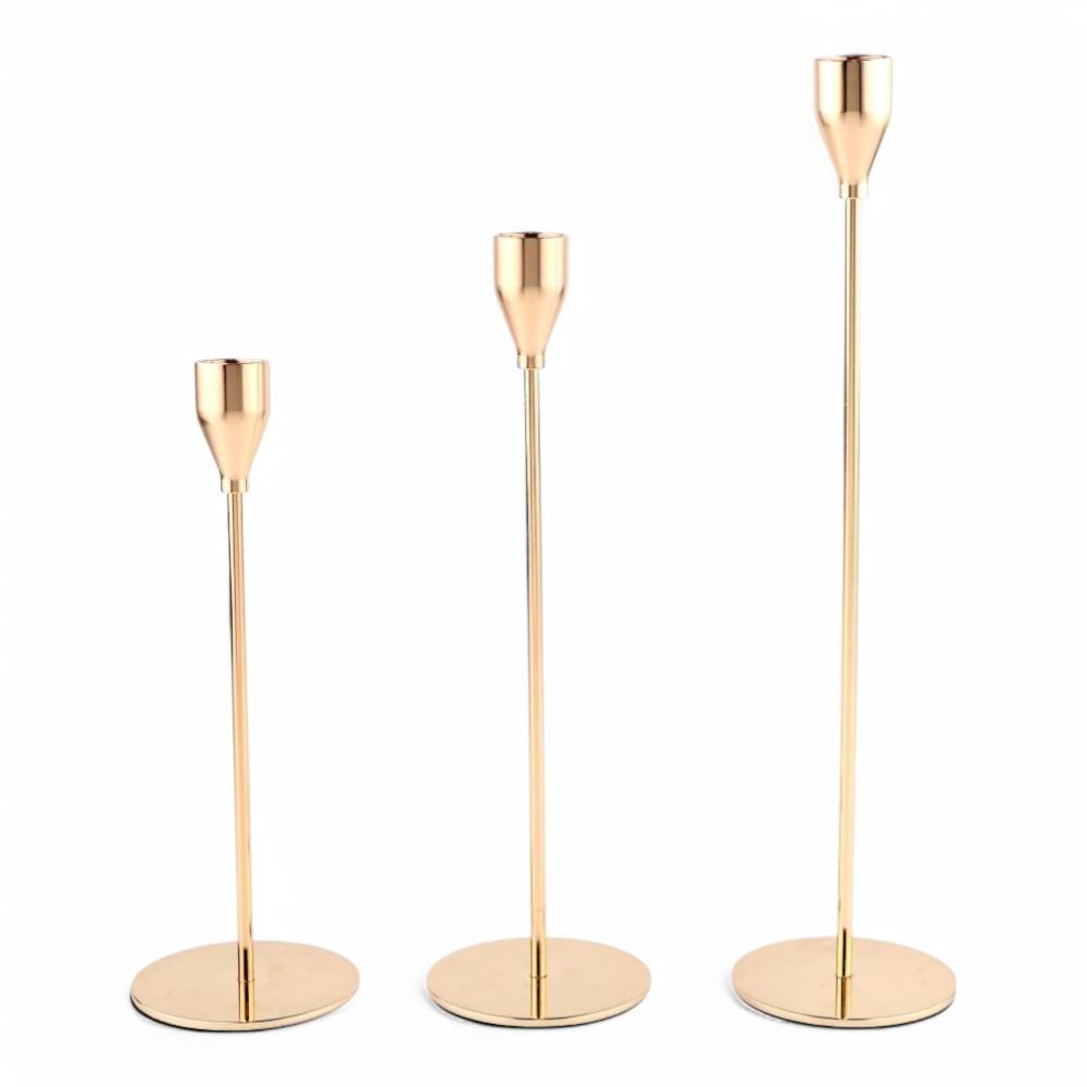 Home Decore Iron Candle Holder S 10 x 24 M 10 x 28 L 10 x 34