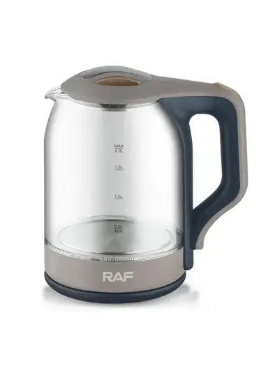 RAF Glass Kettle 2200W 2L R-7839 (D14 x W17 x H22.5)cm
