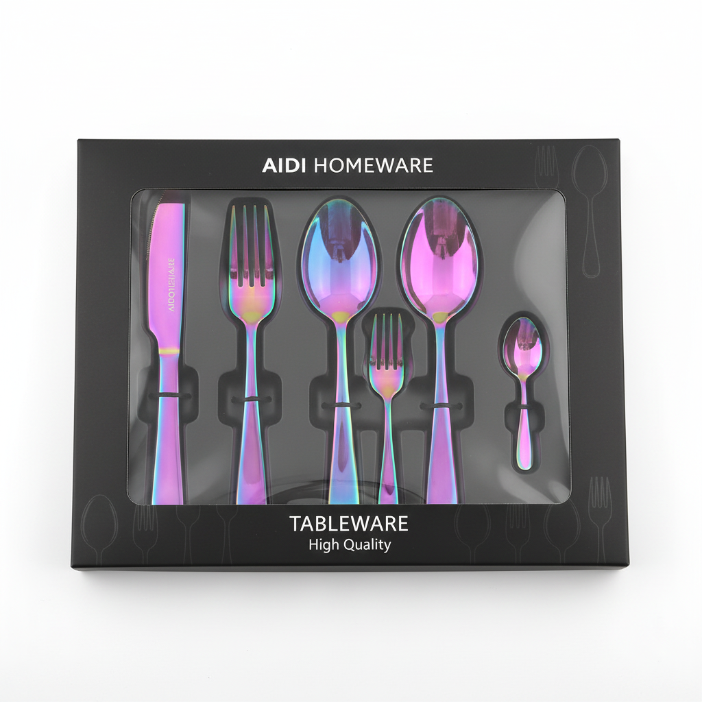Cutlery Set Rainbow